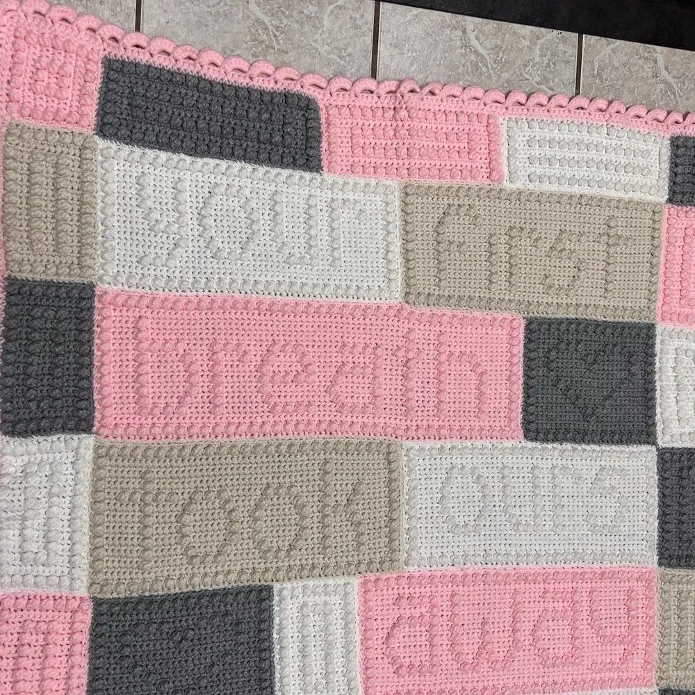 Baby Quilt Crochet 